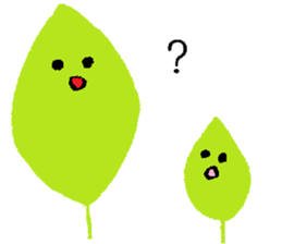 Leaf boy sticker #10743824