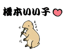 The sticker sent to the Hashimoto sticker #10744172