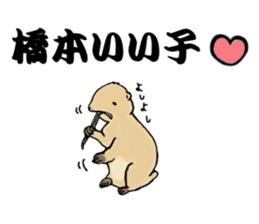 The sticker sent to the Hashimoto sticker #10744172