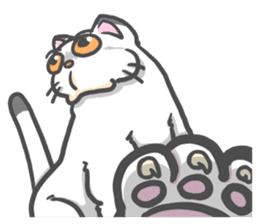 There is a cat! (English version) sticker #10744412