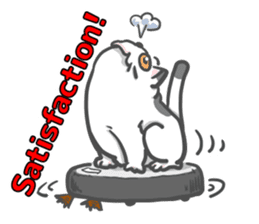 There is a cat! (English version) sticker #10744415
