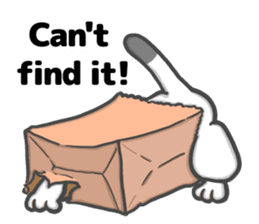 There is a cat! (English version) sticker #10744424
