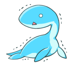 Dinosaur plesiosaur sticker #10744932