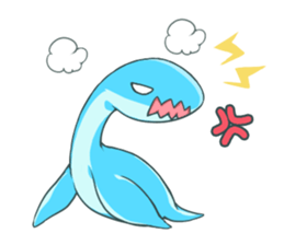 Dinosaur plesiosaur sticker #10744936