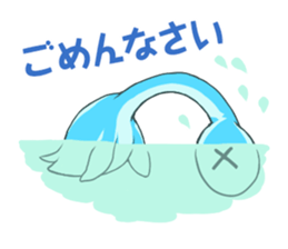 Dinosaur plesiosaur sticker #10744940