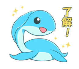 Dinosaur plesiosaur sticker #10744943