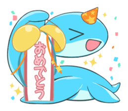 Dinosaur plesiosaur sticker #10744944