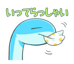 Dinosaur plesiosaur sticker #10744949