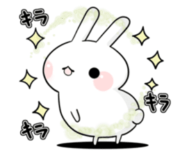 Snow rabbits sticker #10745946