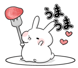 Snow rabbits sticker #10745963
