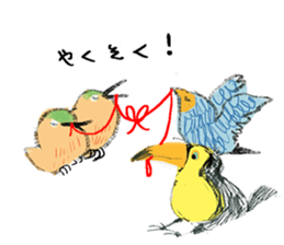 HAPPY and LUCKY sticker #10746740