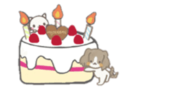 moka&yuruneko sticker #10747533