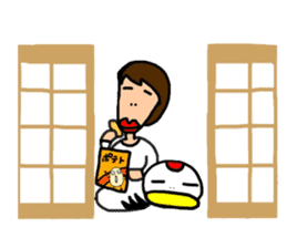 Grateful Crane "Chizuru" sticker #10747747