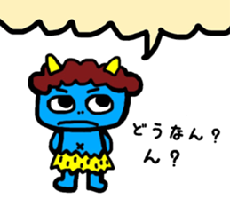 Akaoni and Aooni sticker #10747820