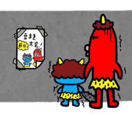 Akaoni and Aooni sticker #10747833