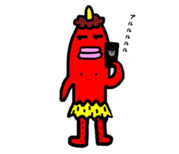 Akaoni and Aooni sticker #10747835