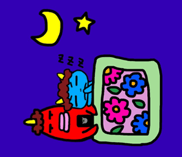 Akaoni and Aooni sticker #10747849