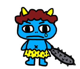 Akaoni and Aooni sticker #10747855