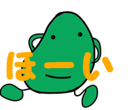 soramame-kun sticker #10747876