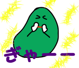 soramame-kun sticker #10747889