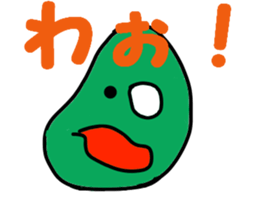 soramame-kun sticker #10747890