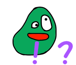 soramame-kun sticker #10747892