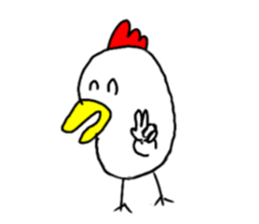 niwasuke & piyoko sticker #10748022