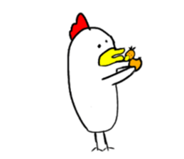 niwasuke & piyoko sticker #10748035