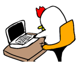 niwasuke & piyoko sticker #10748040