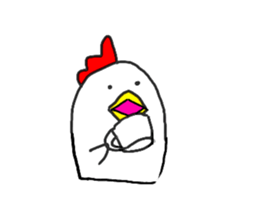 niwasuke & piyoko sticker #10748041