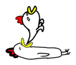 niwasuke & piyoko sticker #10748050