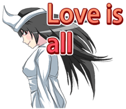 Fairy of April Fool's Day world English sticker #10748508