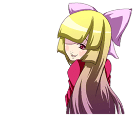 Fairy of April Fool's Day world English sticker #10748510