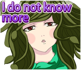 Fairy of April Fool's Day world English sticker #10748517