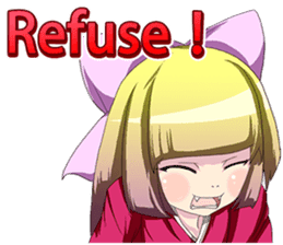 Fairy of April Fool's Day world English sticker #10748518