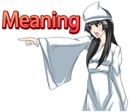 Fairy of April Fool's Day world English sticker #10748520