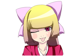 Fairy of April Fool's Day world English sticker #10748522