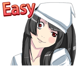 Fairy of April Fool's Day world English sticker #10748524