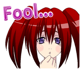 Fairy of April Fool's Day world English sticker #10748527