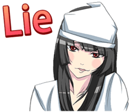 Fairy of April Fool's Day world English sticker #10748528