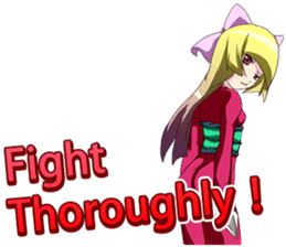 Fairy of April Fool's Day world English sticker #10748530