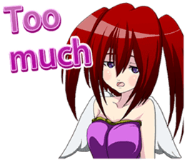 Fairy of April Fool's Day world English sticker #10748535