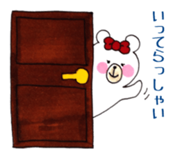 Cute and Active Bear. sticker #10748739