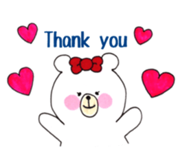 Cute and Active Bear. sticker #10748744