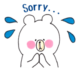 Cute and Active Bear. sticker #10748746