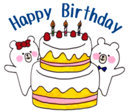 Cute and Active Bear. sticker #10748767