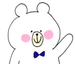 Cute and Active Bear. sticker #10748773