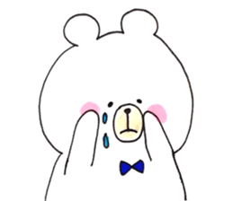 Cute and Active Bear. sticker #10748775
