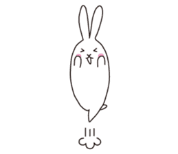 my pace tennis rabbit sticker #10748927