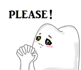 MY TEETH sticker #10749148